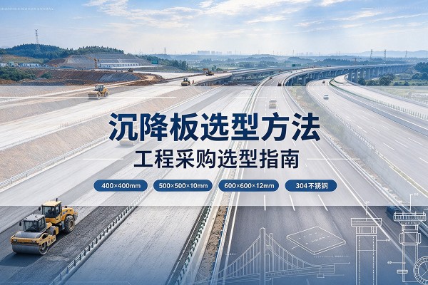 菏泽沉降板选择方法